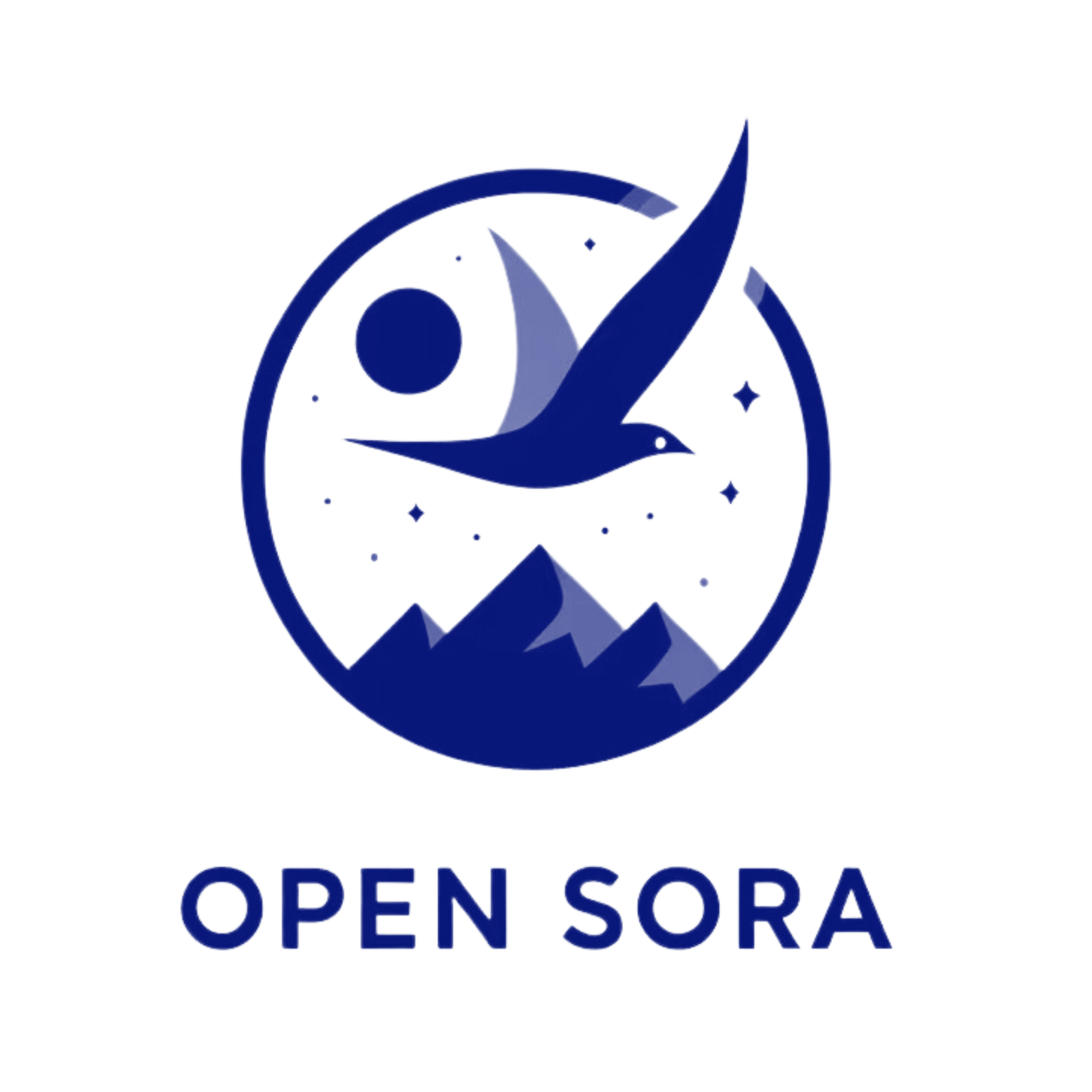 Open-Sora logo